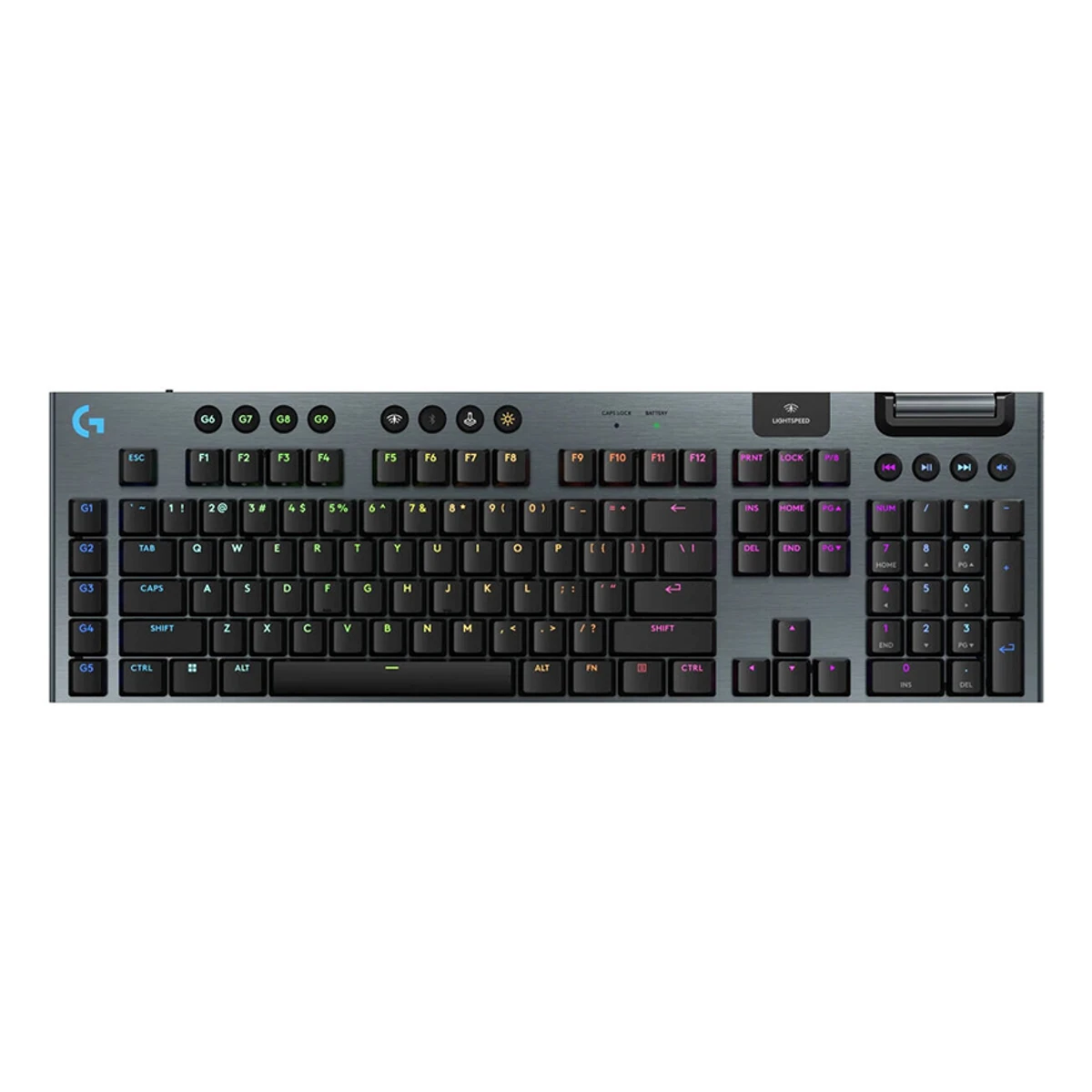 Logitech G915 X LIGHTSPEED Tactile Wireless Gaming Keyboard - Black | 920-012676