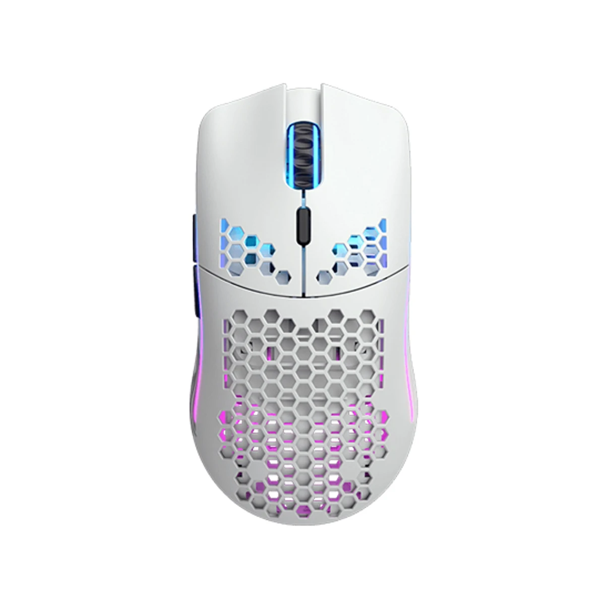 GLORIOUS Model O Wireless Gaming Mouse - Matte White (BAMF Sensor, No-Lag Wireless, 69g Lightweight) - GLO-MS-OWMW view 3