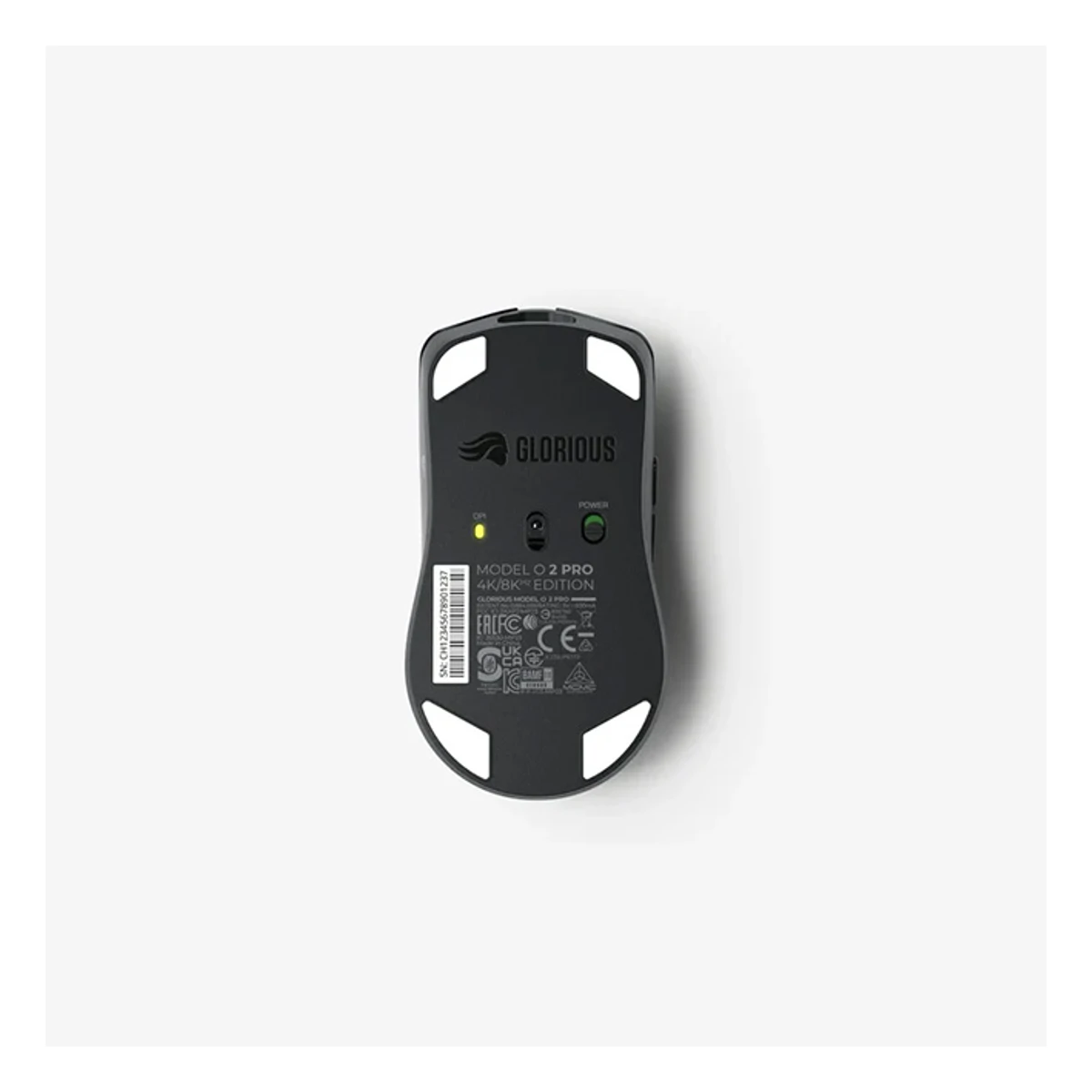 GLORIOUS Model O 2 PRO Wireless Gaming Mouse (Black) - 4K/8KHz, Ultralight 59g, BAMF 2.0 - GLO-MS-S2PRO-WL-BLK view 4
