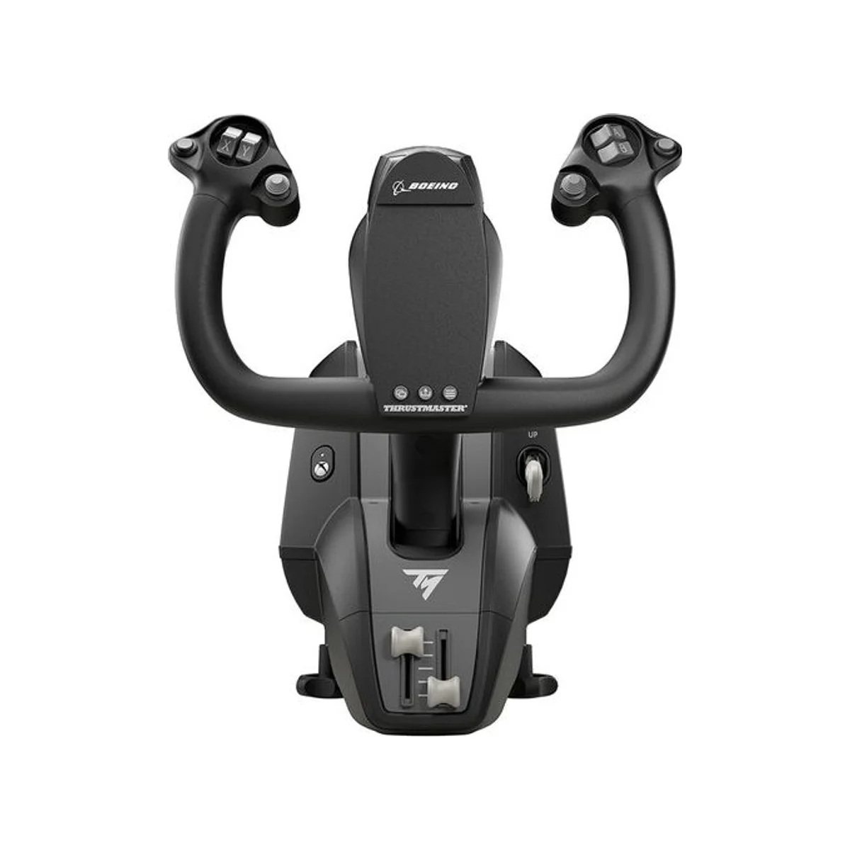 THRUSTMASTER TCA Yoke Boeing Edition Flight Stick Joystick - Black (PC, Xbox Series X|S, Xbox One, 1:1 Scale Replica, Dual Throttles, 18 Buttons) - TM-JSTK-TCA-YOKE view 2