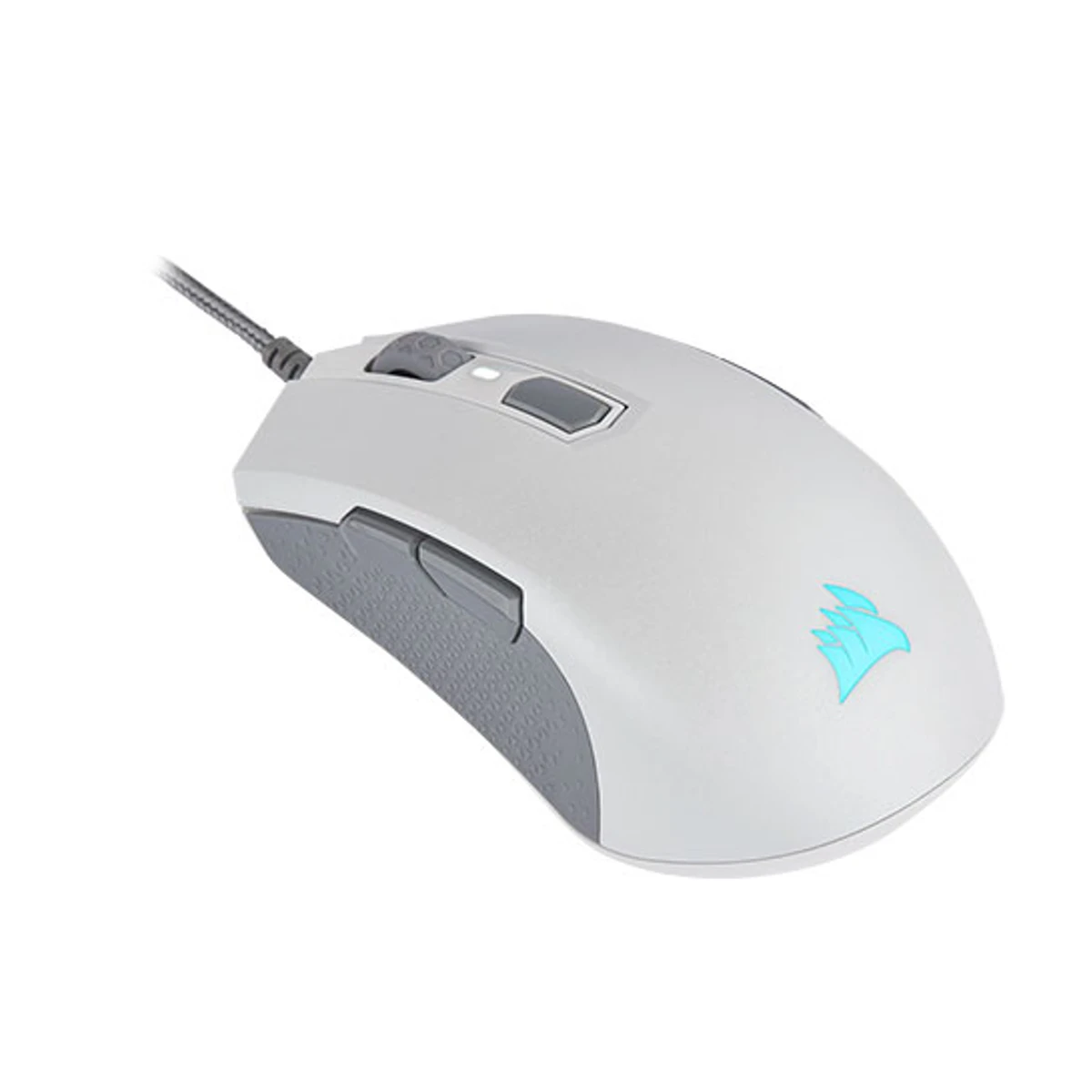 Corsair M55 RGB PRO Ambidextrous Multi-Grip Gaming Mouse (White, 12400 DPI, 8 Buttons) - CH-9308111-NA view 2