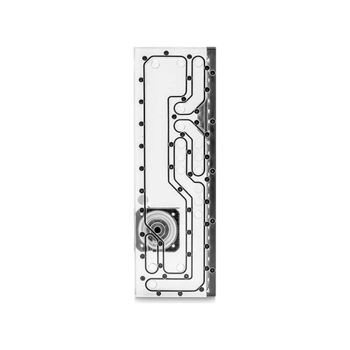 EKWB EK-Quantum Reflection² ROG Hyperion D5 PWM D-RGB - Plexi Distribution Plate - 3831109905715 view 3