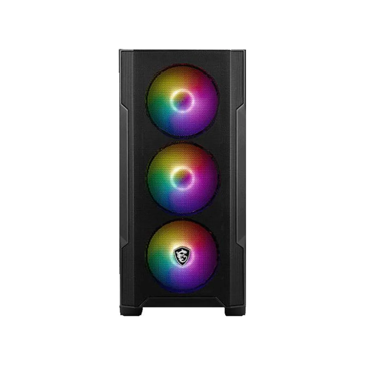MSI MAG FORGE M100R Micro-ATX Gaming Case - Black - 306-7G20R21-809 view 2