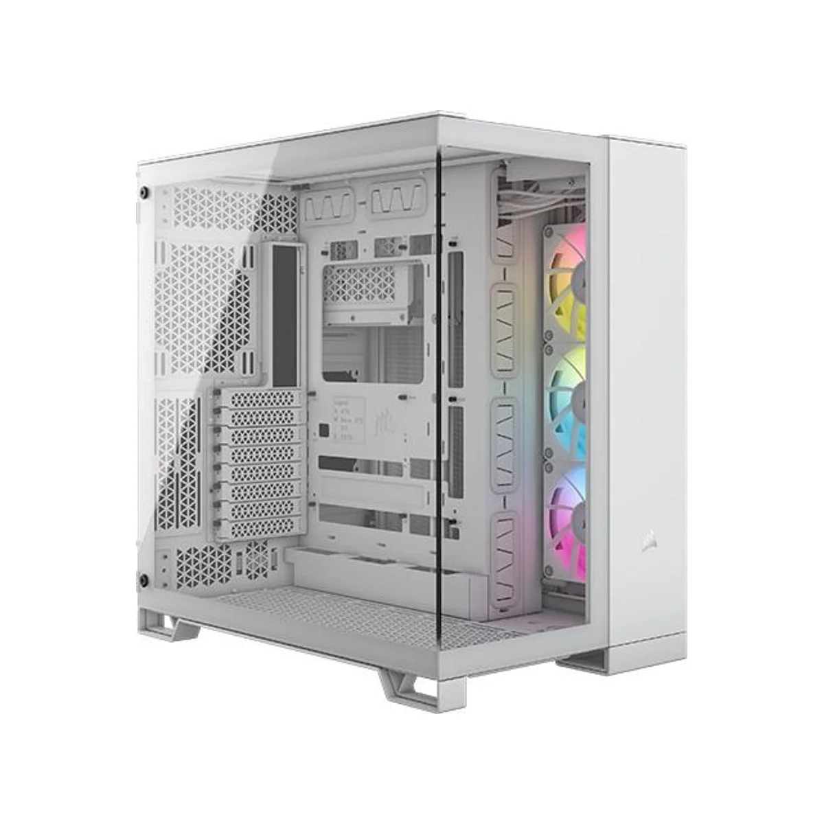 Corsair 6500X Dual Chamber RGB Gaming Case - White - CC-9011270-WW