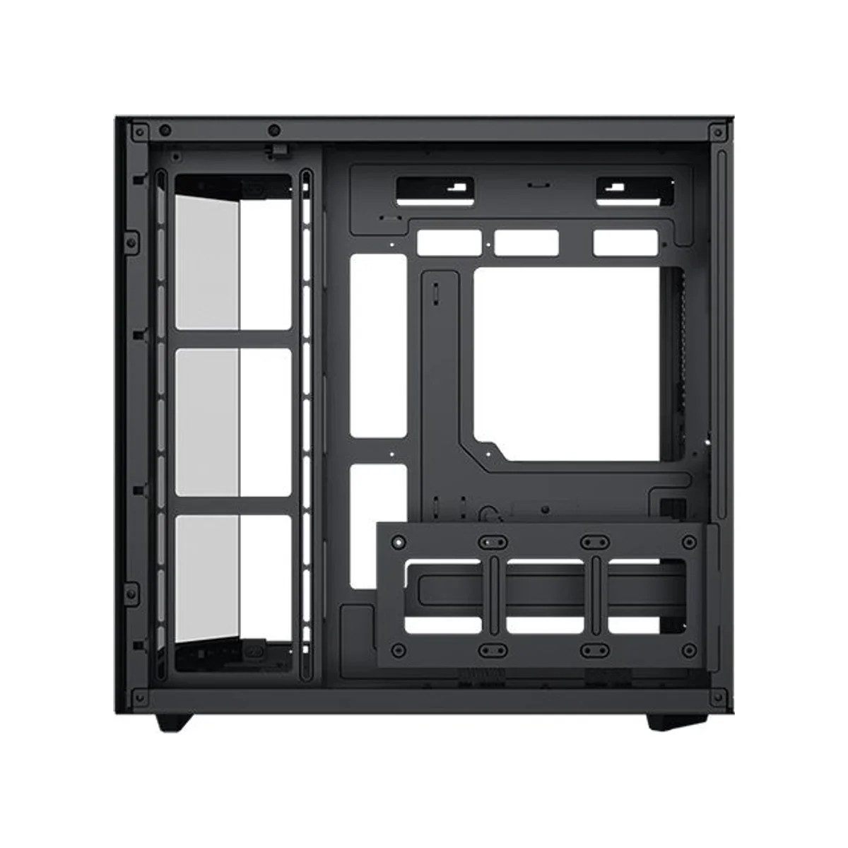 Xigmatek CUBI II Tempered Glass Mid-Tower Gaming Case - Black - EN45486 view 7