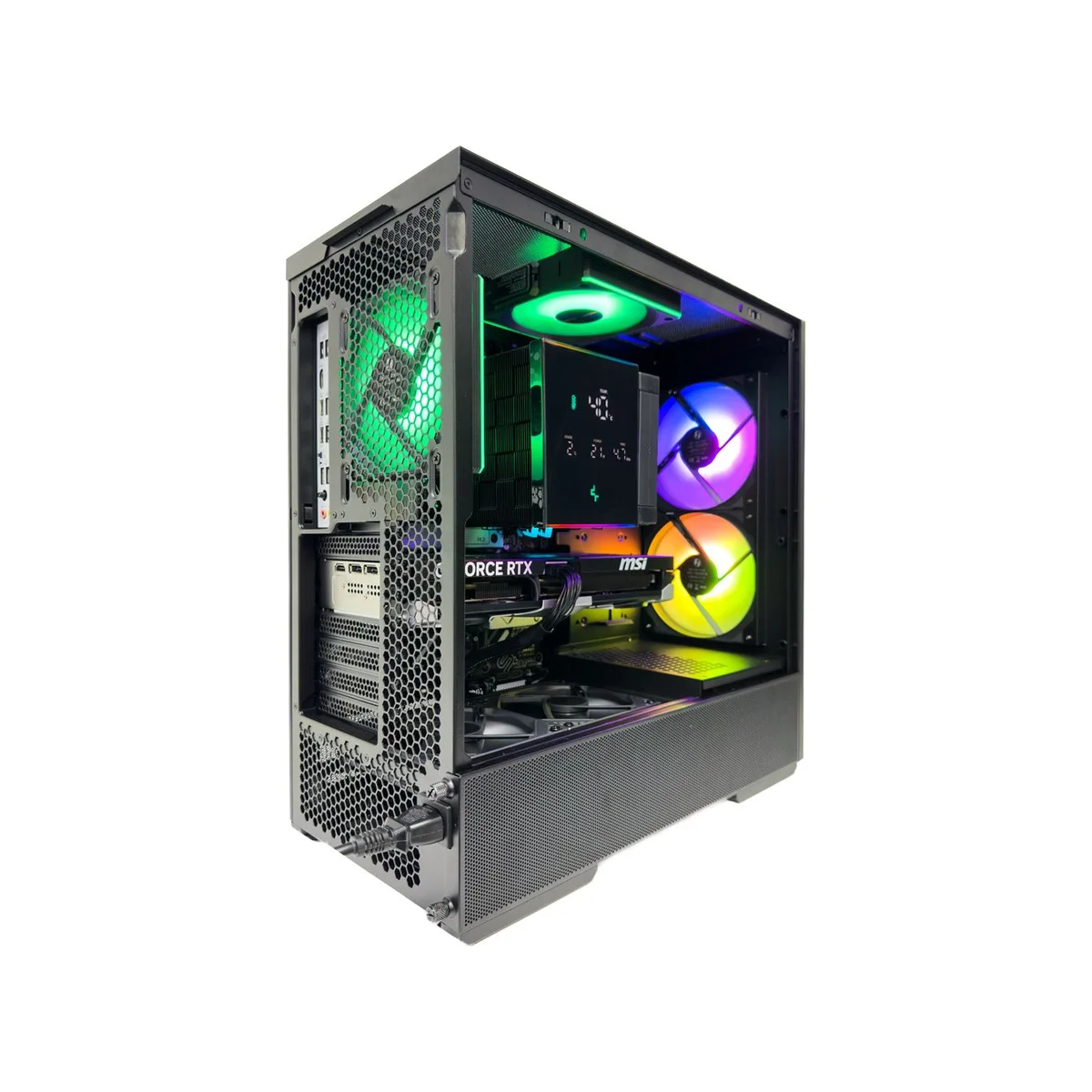 Gaming PC Mesh (Ryzen 7 7800X3D, 32GB DDR5, RTX 5070 Ti 16GB) - Gaming_PC_Mesh view 4