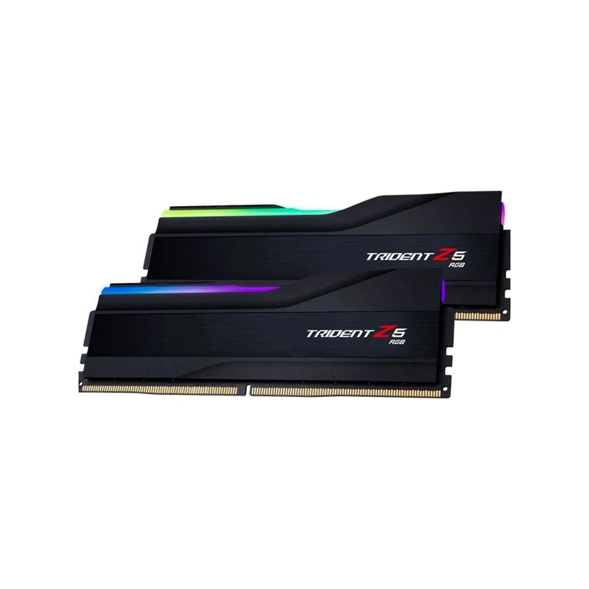 G.SKILL Trident Z5 RGB 64 GB (2X32) DDR5 6000MHz RAM Memory (CL32, Black) – F5-6000J3238G32GX2-TZ5RK view 2