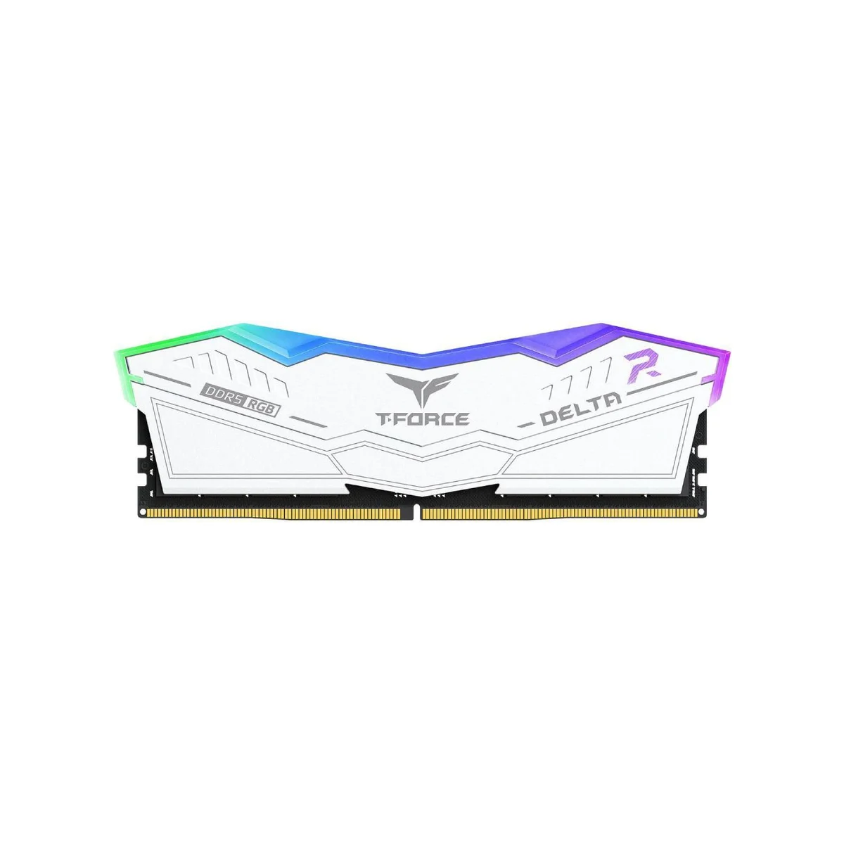 TEAM GROUP DELTA 32 GB (2X16) DDR5 8000MHz RAM Memory (CL38, White) – FF4D532G8000HC38DDC01 view 2