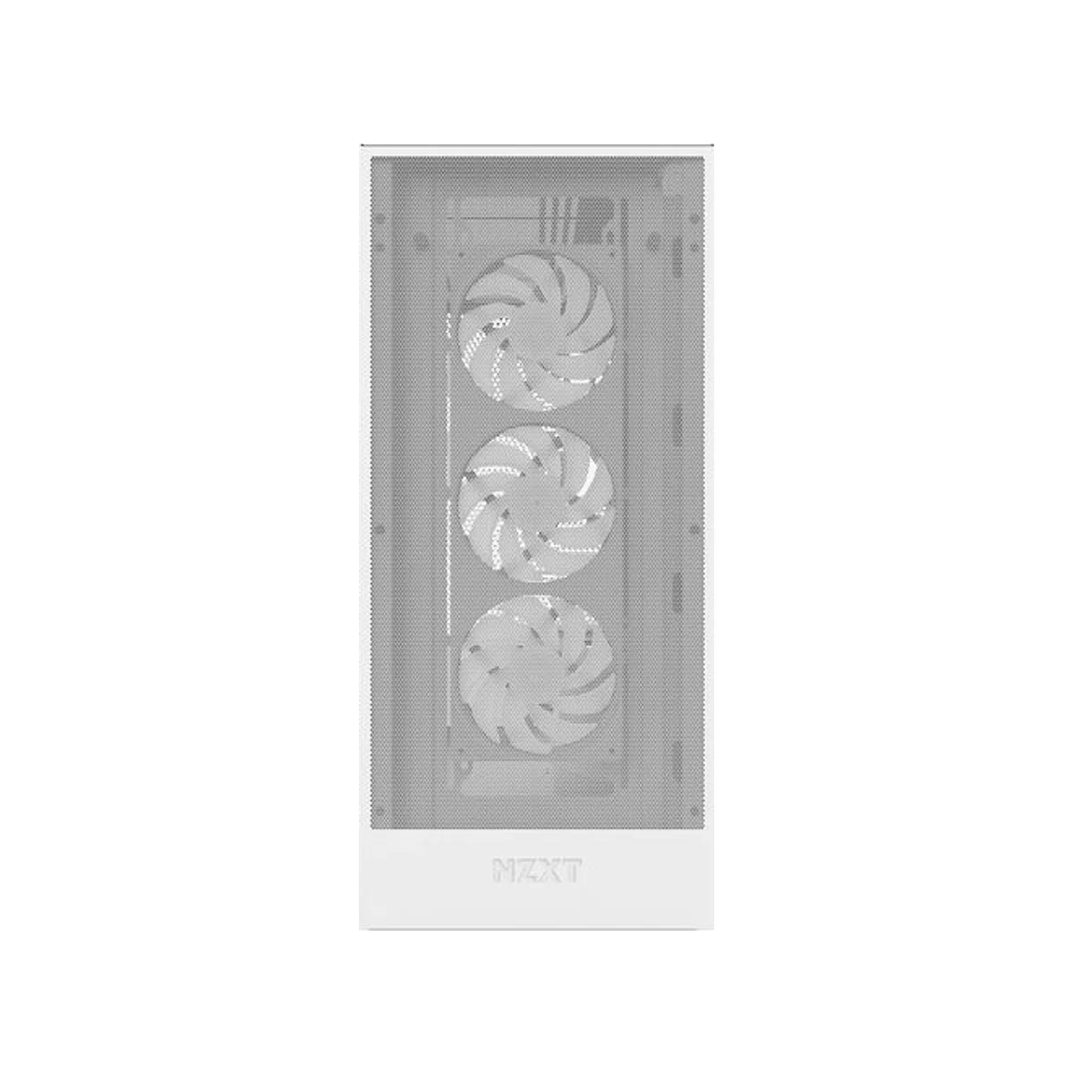 NZXT H7 Flow RGB Mid-Tower ATX Case - White - CM-H72FW-R1 view 2