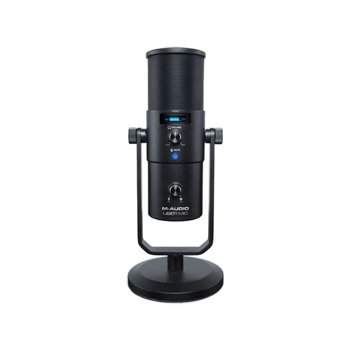 M-Audio UBER MIC Professional USB Microphone (3-Capsule Condenser, 4 Polar Patterns, Zero-Latency Monitoring) - MAUBERMIC view 3