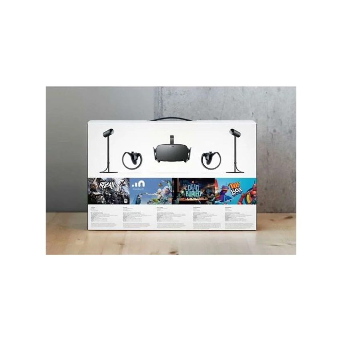 OCULUS Rift VR + Touch Virtual Reality Headset - Black (90 Hz, 110° FOV, Wireless Controllers) - 340-01523-02 view 7