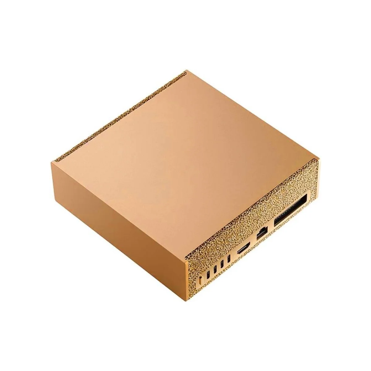 NVIDIA DGX Spark Barebone Computer (20-core Arm Cortex CPU, 128GB RAM, 4TB SSD) - Gold - DGXSPARKFOUNEDITUK view 5