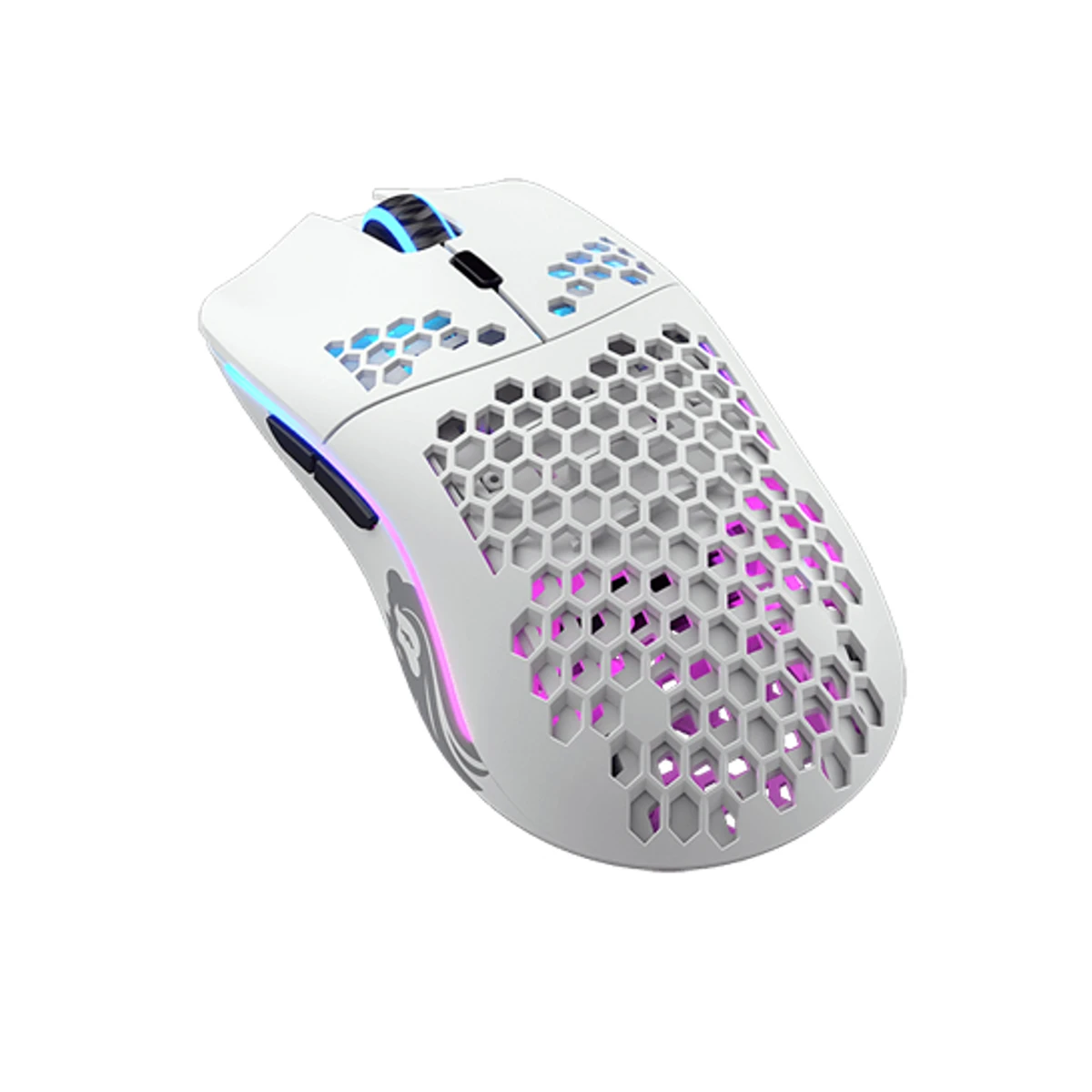 GLORIOUS Model O Wireless Gaming Mouse - Matte White (BAMF Sensor, No-Lag Wireless, 69g Lightweight) - GLO-MS-OWMW view 2