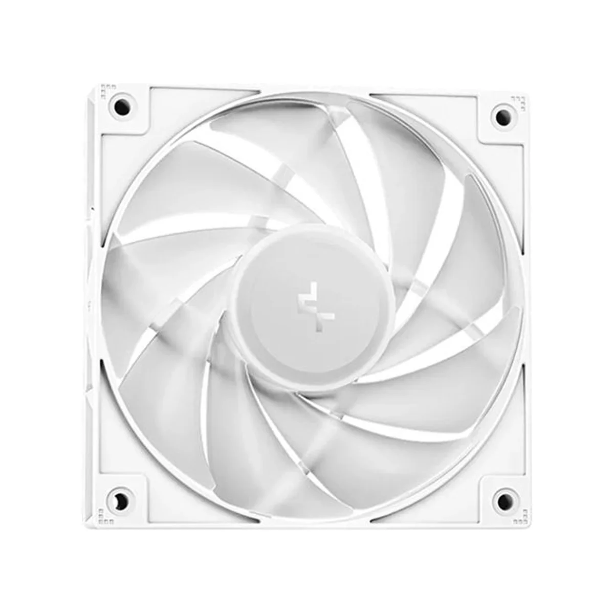 DEEPCOOL LE240 ARGB AIO Liquid Cooler - White (240mm, Addressable RGB, Aluminum Radiator, Hydro Bearing) - R-LE240-WHAMMN-G-2 view 3
