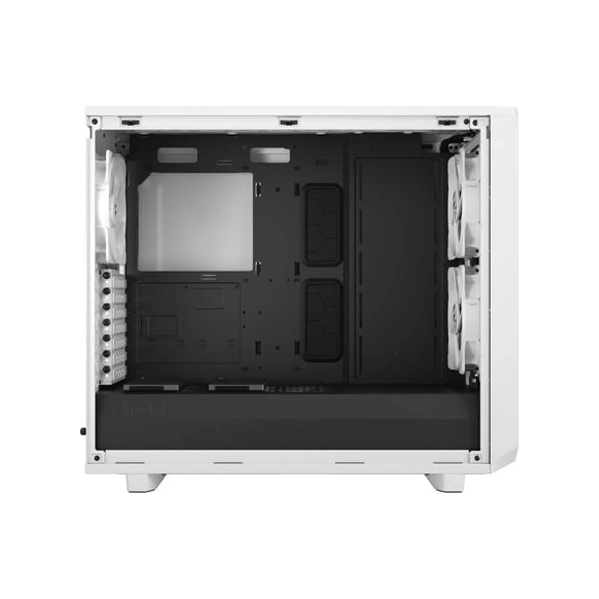 Fractal Meshify 2 Lite Clear Tempered Glass ATX Gaming Case - White - FD-C-MEL2A-04 view 4