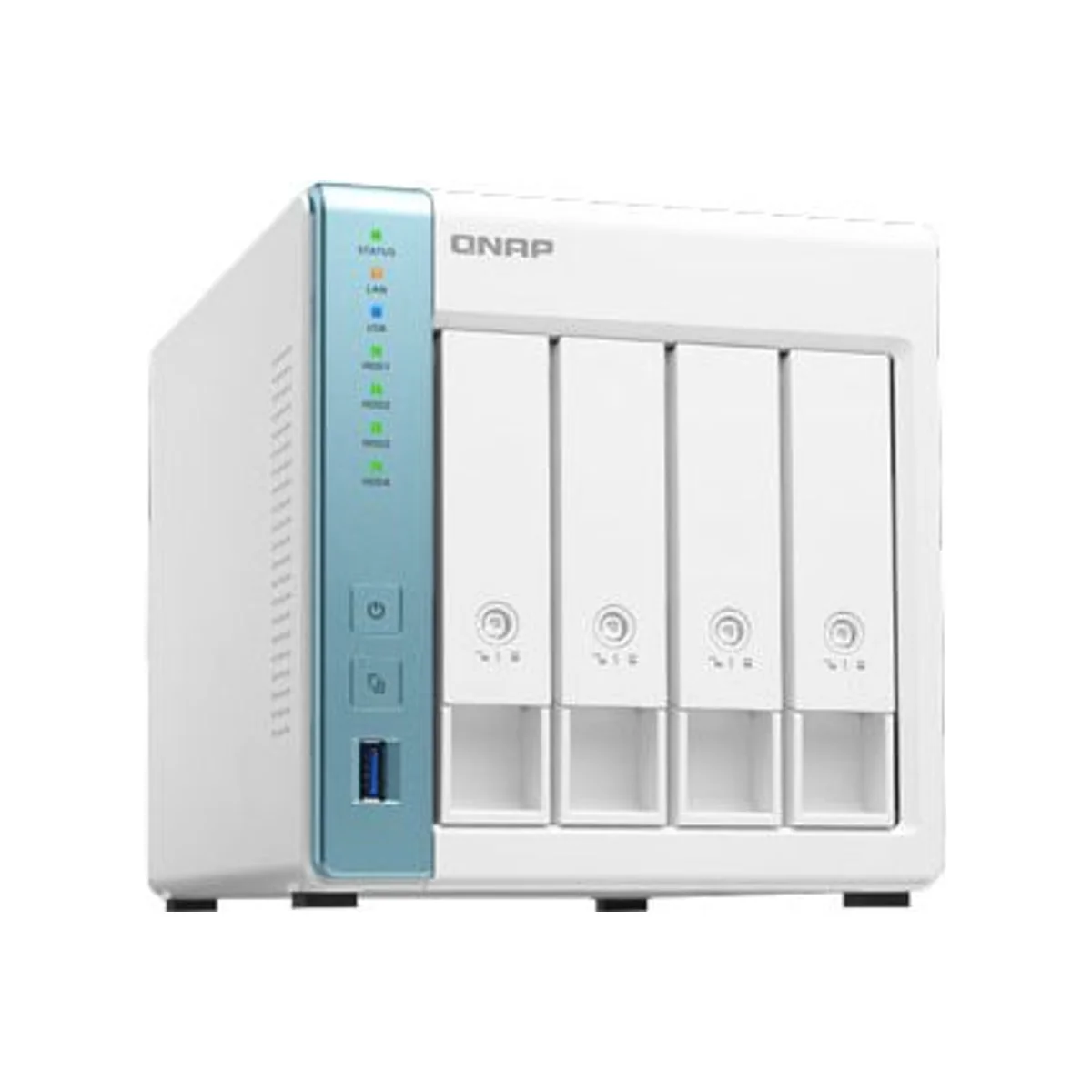 QNAP TS-431K NAS BOX NAS (Quad-Core, 1.7GHz, 4-Bay) - TS431K view 3