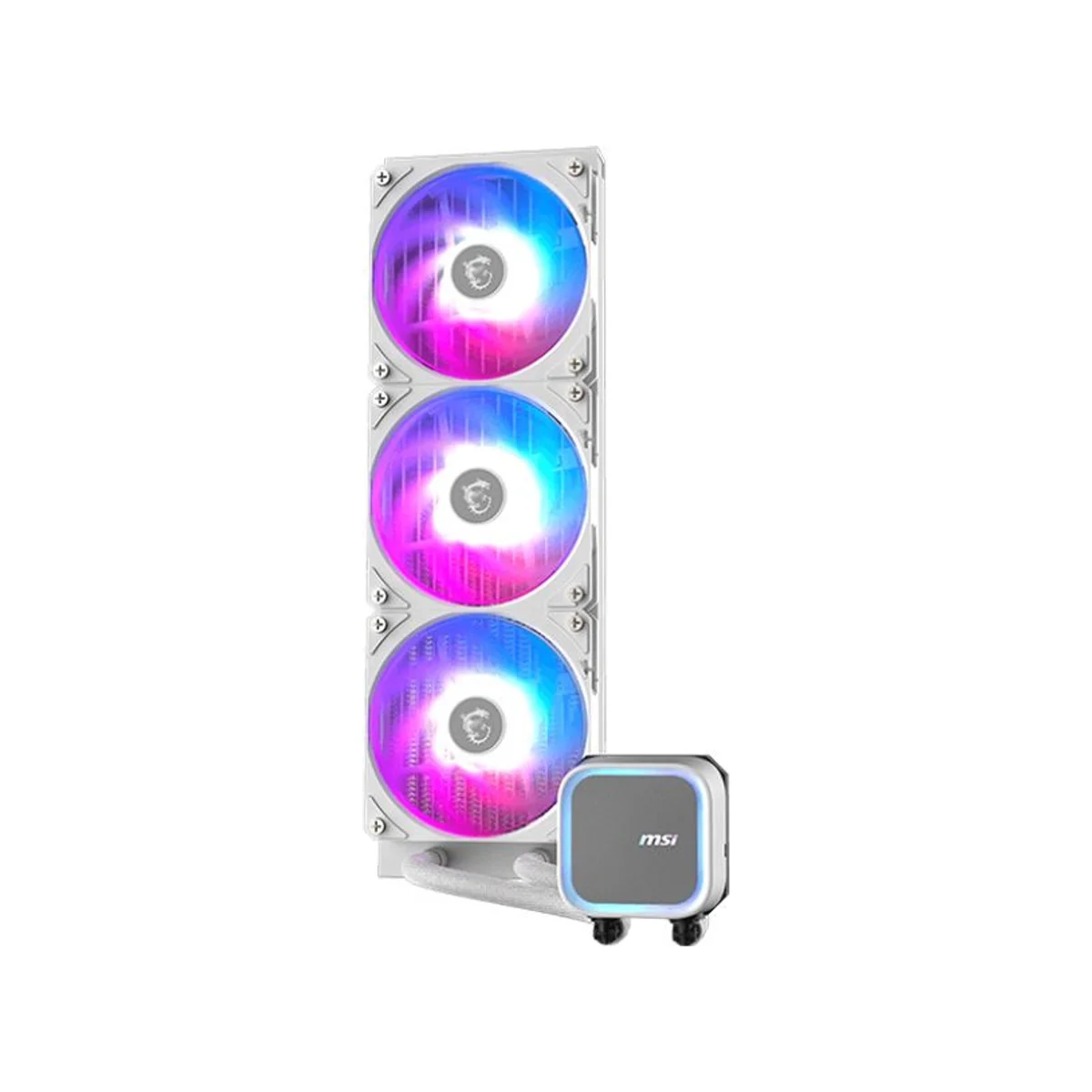 MSI MAG CORELIQUID A13 360 AIO CPU Liquid Cooler - White - 306-7ZWDA21-L80 view 3
