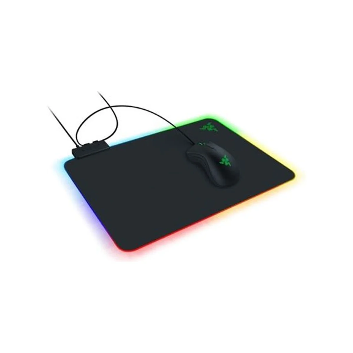 Razer Firefly V2 Gaming Mouse Pad (RGB, Micro-Textured, Cable Catch) - RZ02-03020100-R3M1 view 2