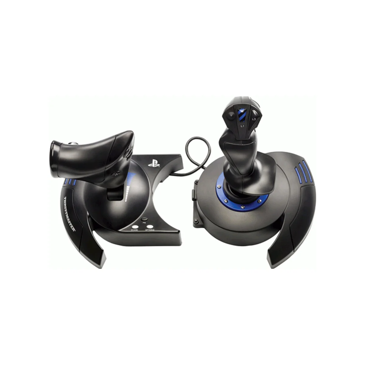Thrustmaster T.Flight Hotas 4 Flight Stick for PS4 & PC - Ergonomic Design, Detachable Throttle, Dual Rudder System - TM-JSTK-TFLGHT-HOTAS4 view 2