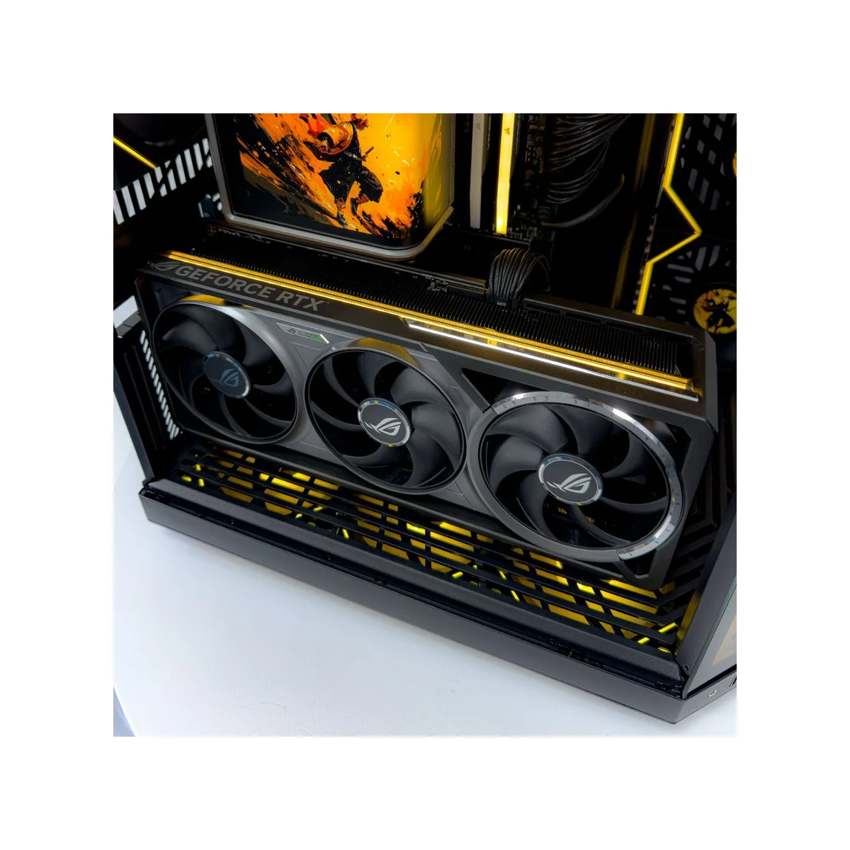 Gaming PC Aesthetic (Ryzen 9 9950X3D, 96GB DDR5, RTX 5090 32GB) - Powered by ASUS - Gaming_PC_Aesthetic view 7