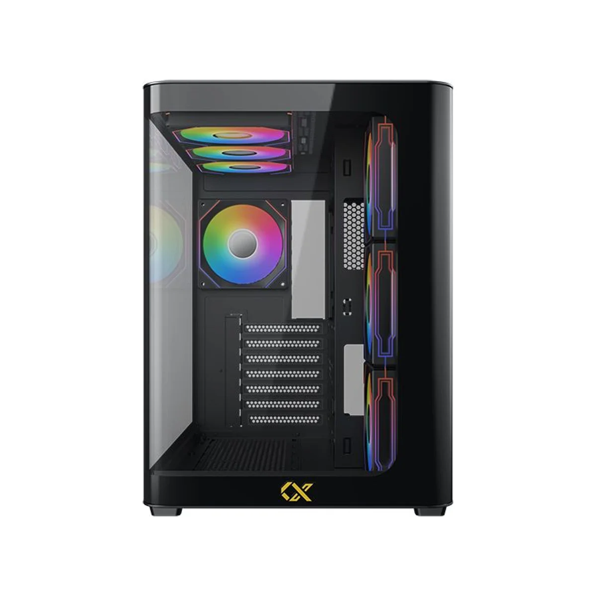 Xigmatek Pano E-ATX Gaming Case - Black - EN44250 view 4