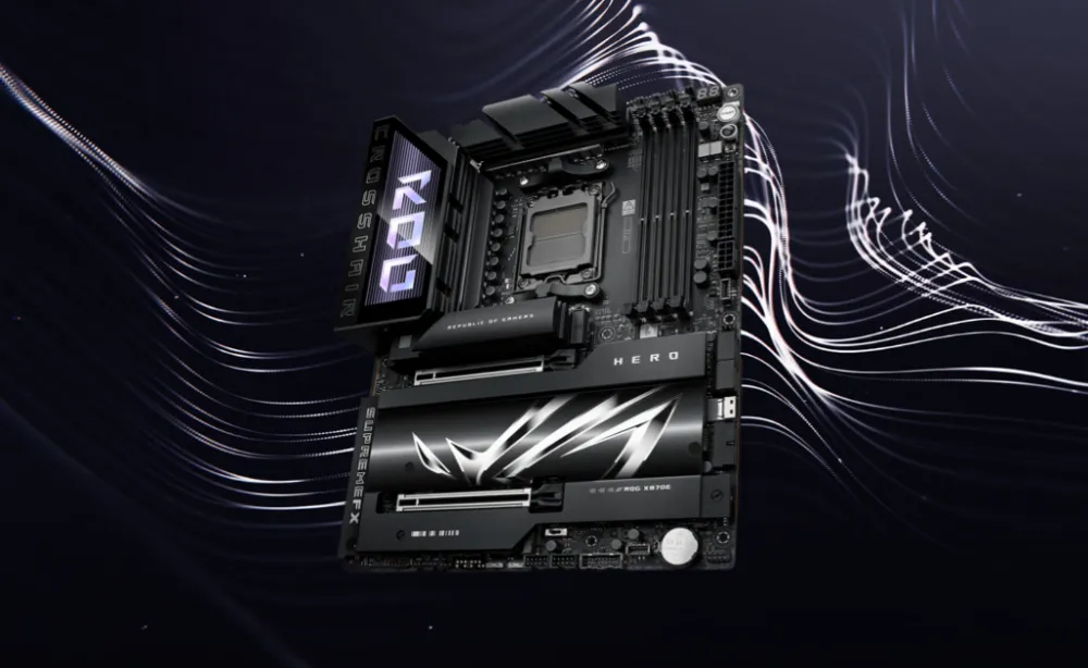 Unleash Power and Precision: Discover the ASUS Rog Crosshair X870E Hero Motherboard