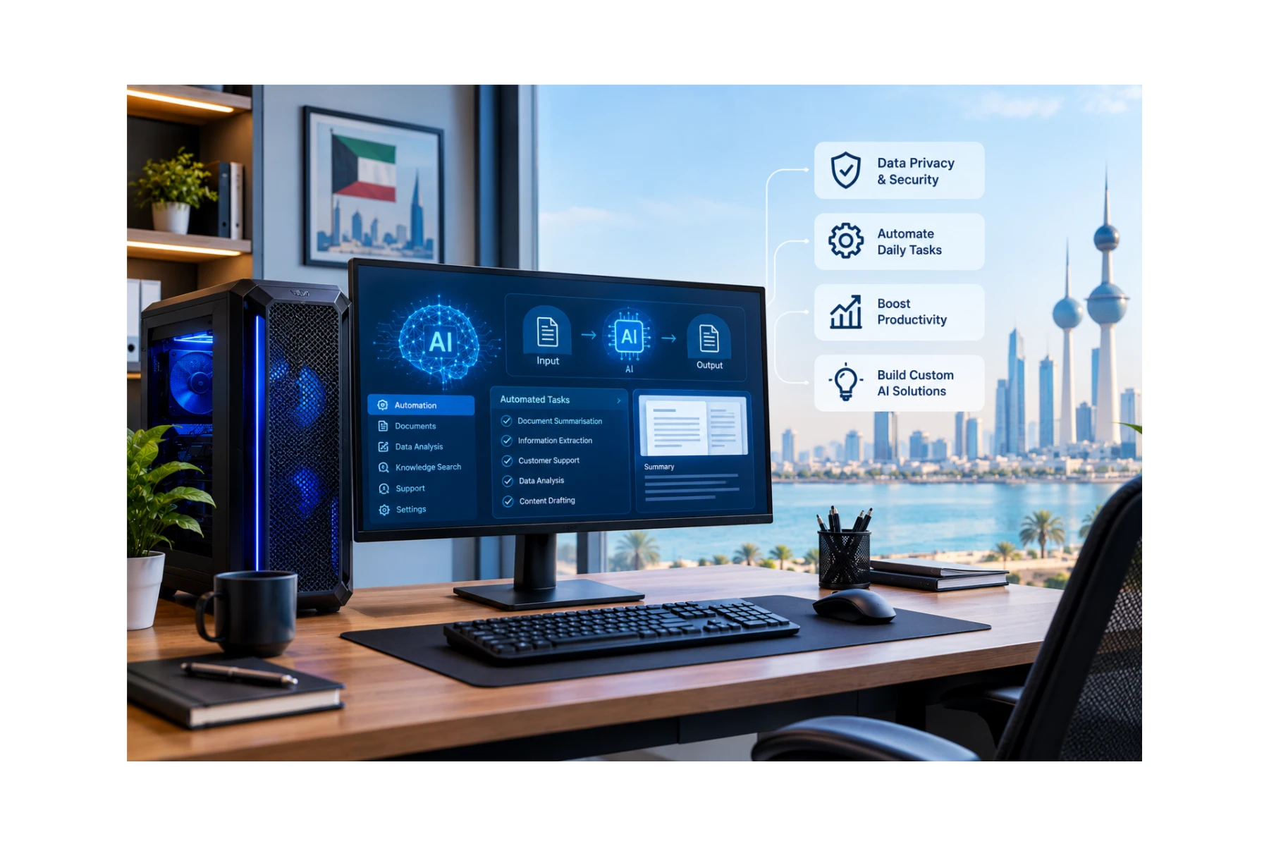 Can an AI Workstation Help Kuwait Businesses Automate Daily Tasks?