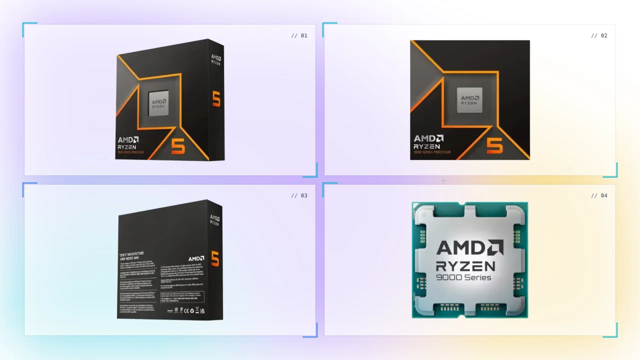 AMD Ryzen 5 9600X 6 Core CPU in Oman