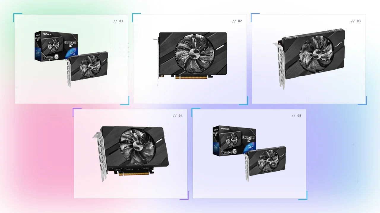 Asrock Intel Arc A380 Challenger ITX OC Best Price, Buy in Oman