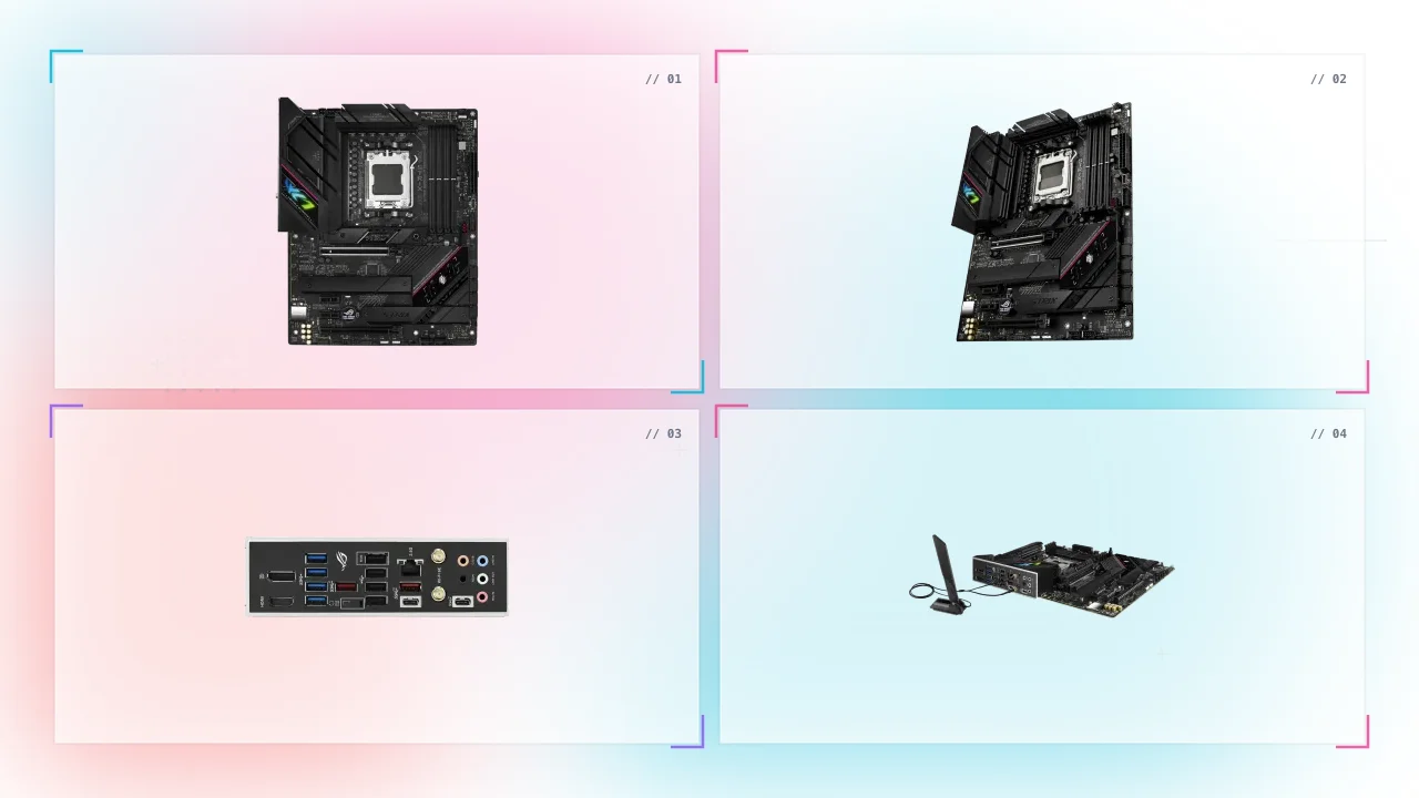 Asus ROG Strix B650E-F GAMING WiFi ATX Gaming Motherboard in Oman