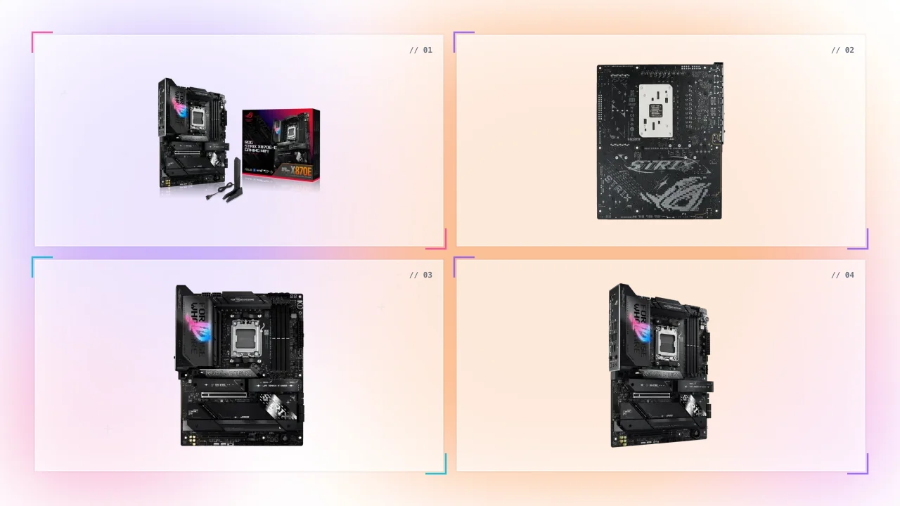 Asus Rog Strix X870E-E Gaming WiFi Motherboard in Qatar