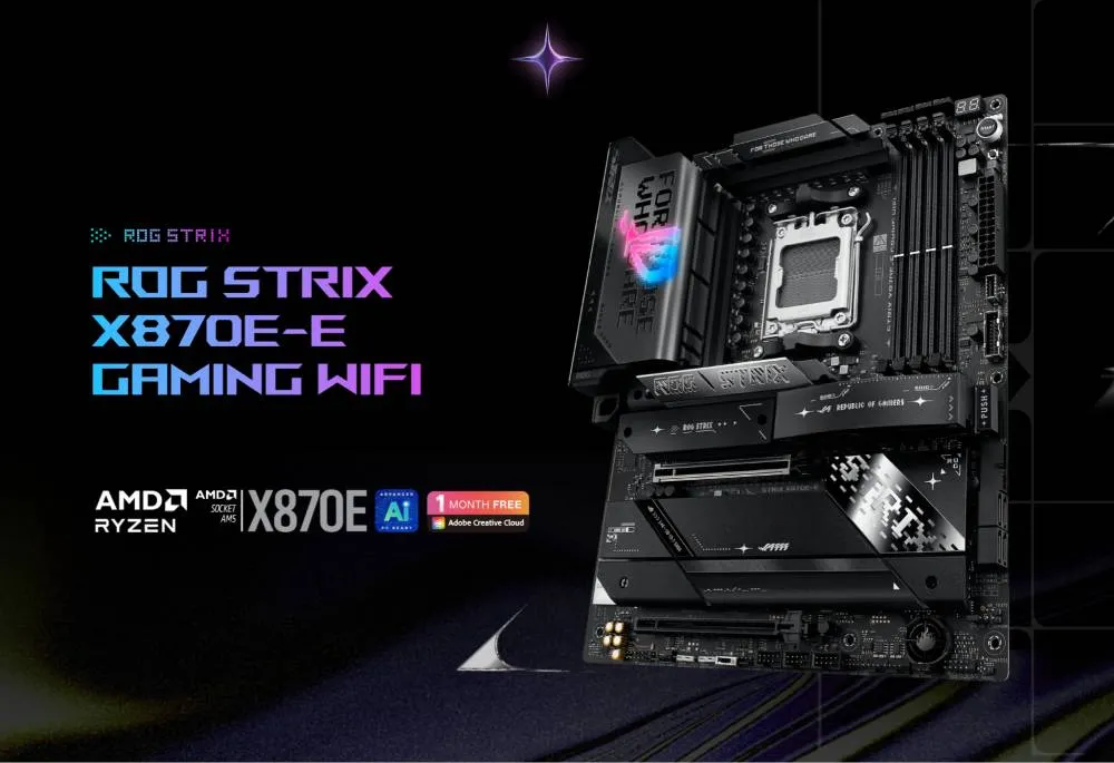 How the Asus ROG Strix X870E-E Gaming WiFi Motherboard Enhances Your Gaming Experience?
