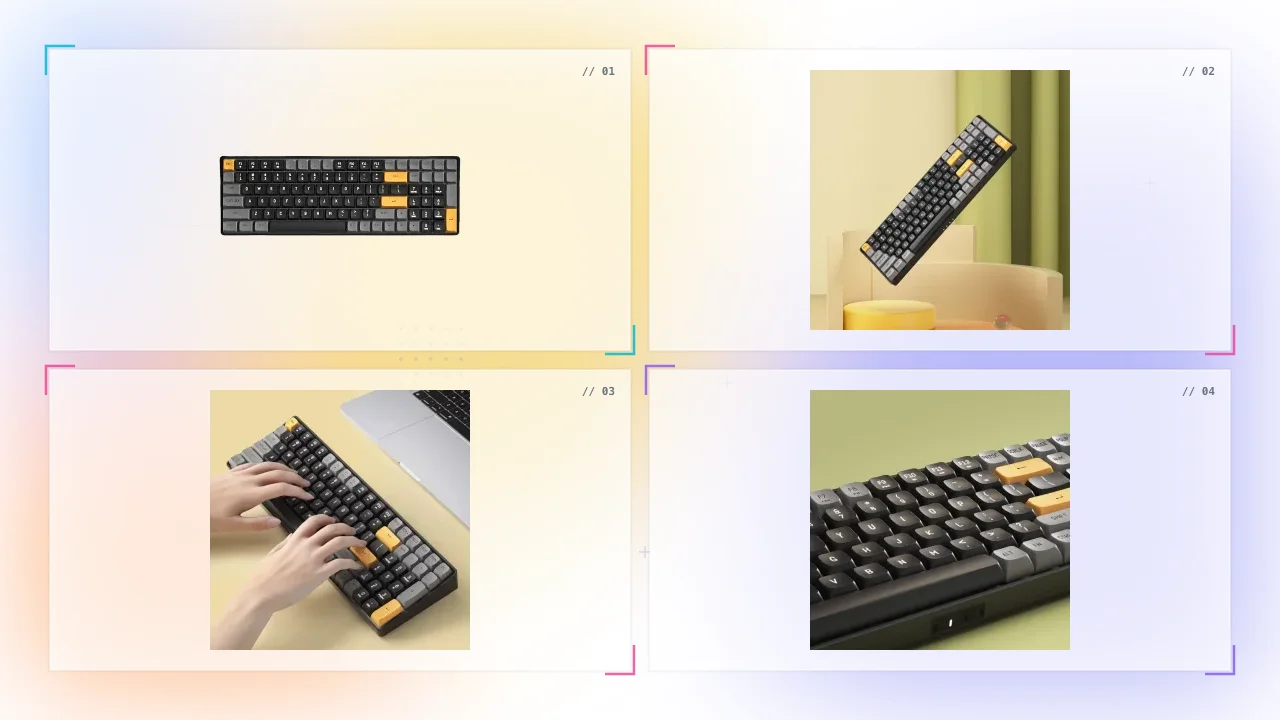 DarkFlash GD100 Sugar Brown Mechanical Gaming Keyboard in Kuwait