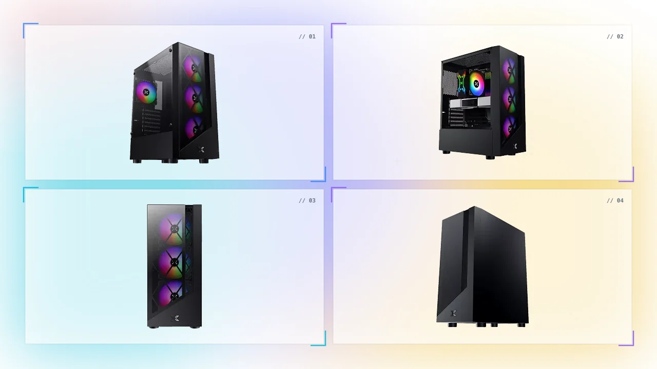 Duke RGB in United Arab Emirates Buy Tempered Glass Gaming Case