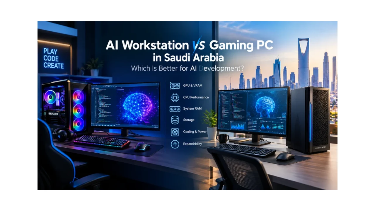 AI Workstation vs. Gaming PC in Saudi Arabia: Which Is Better for AI Development?