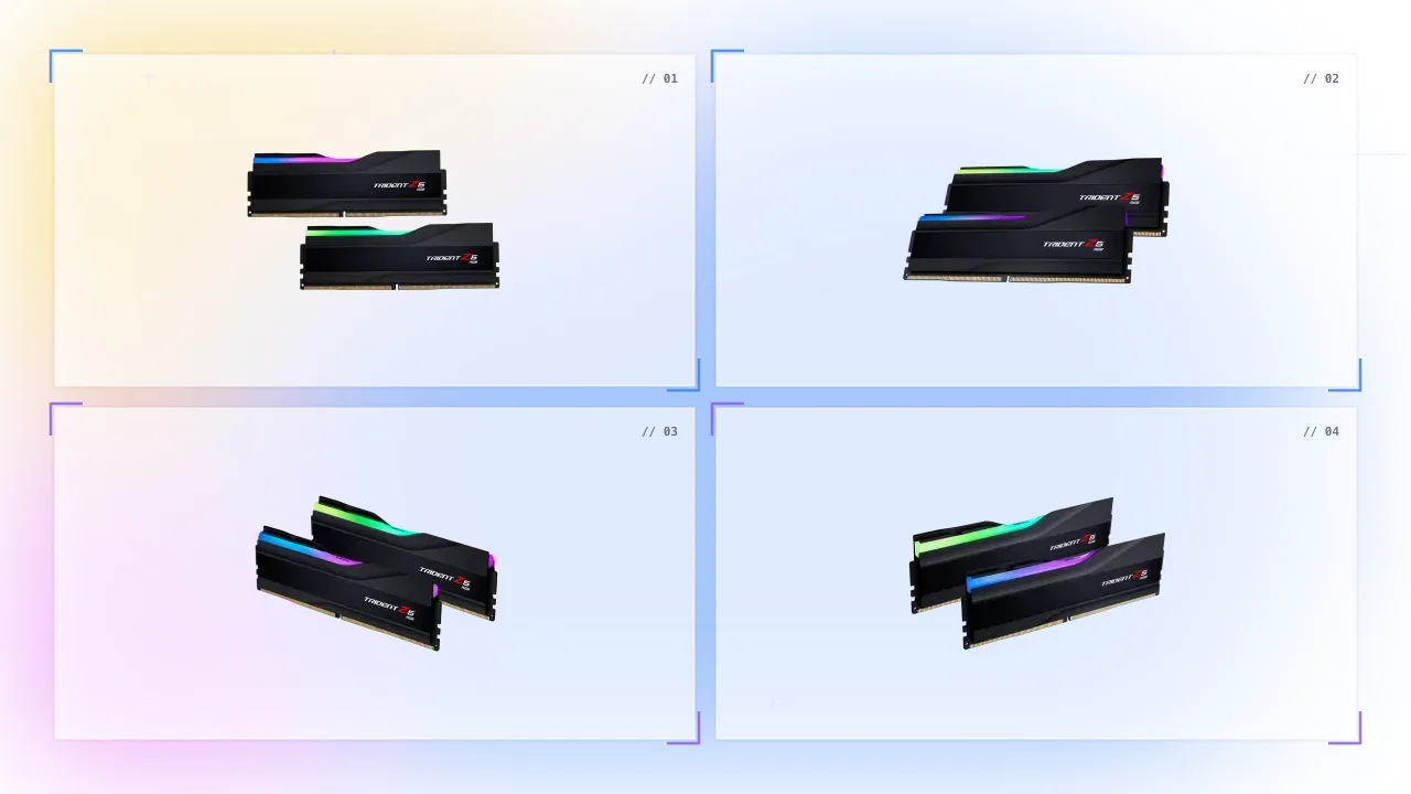 G.Skill Trident Z5 in Saudi Arabia 32GB (2x16GB) RGB 7800MHz