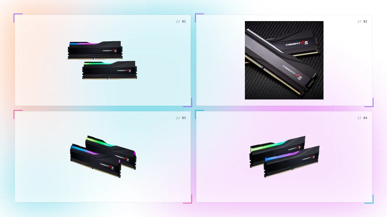 G.SKILL Trident Z5 Black in Qatar RGB 32GB (2 x 16GB) 5600MHz