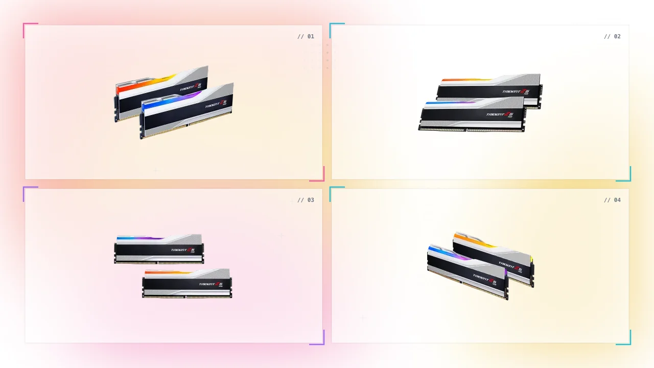 G.SKILL Trident Z5 White in Oman RGB 32GB (2 x 16GB) - 6800MHz