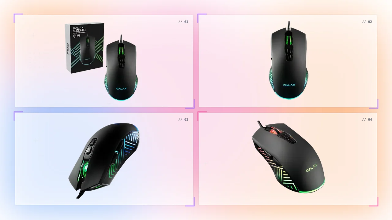 Galax Slider 03 in Kuwait Buy Optical Gaming Mouse