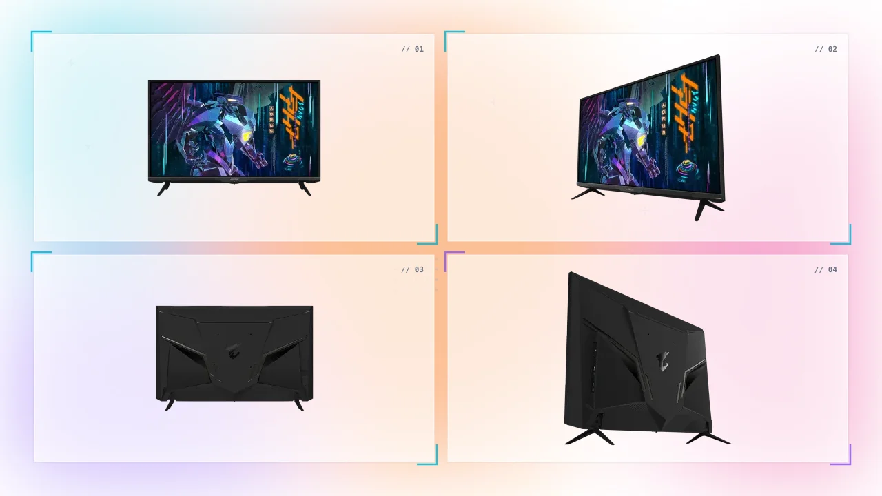 Gigabyte Aorus FV43U in Kuwait Buy 43″ Gaming Monitor