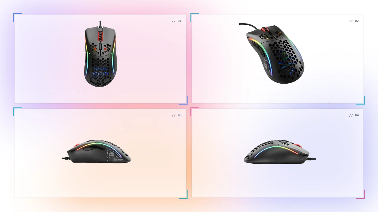 Glorious Model D Minus in United Arab Emirates Buy Gaming Mouse - Matte Black