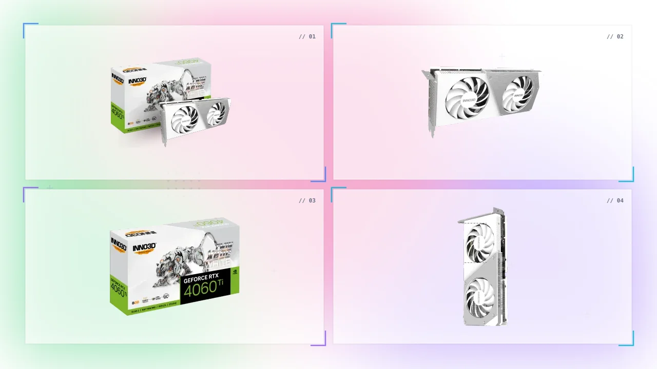 Inno3D GeForce RTX 4060 Ti TWIN X2 OC WHITE in Qatar