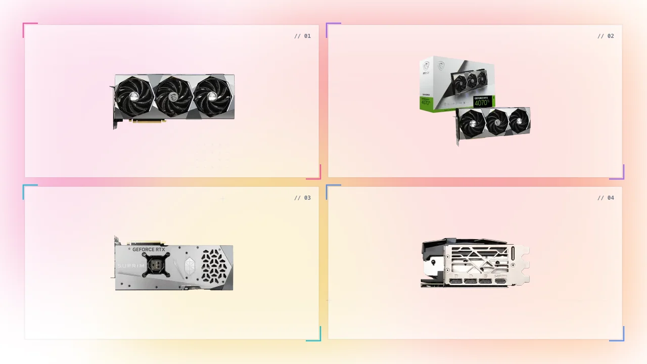 MSI GeForce RTX 4070 Ti SUPRIM X 12GB GDDR6X in Bahrain