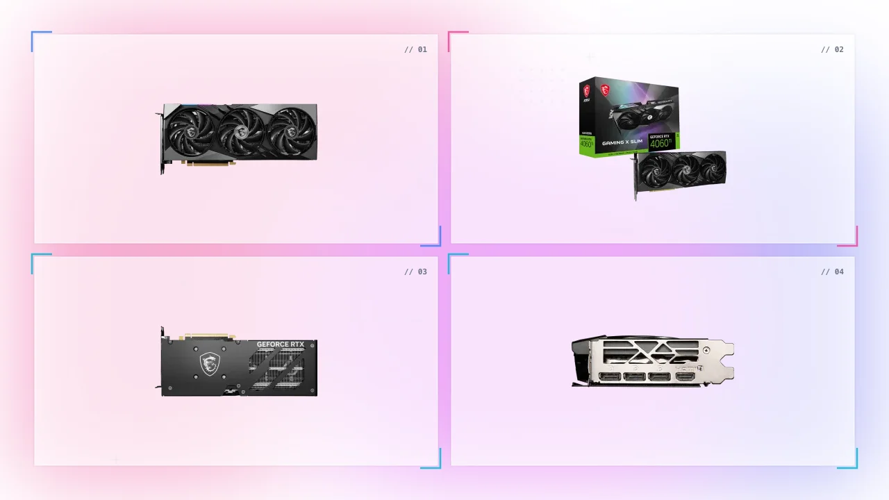 Msi GeForce RTX 4060 Ti GAMING X Slim GDDR6 in Saudi Arabia