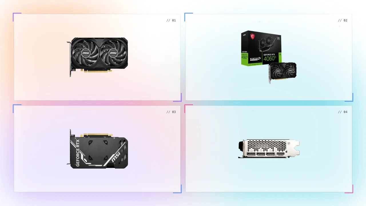 Msi RTX 4060 Ti Ventus Black OC Edition GDDR6 in Saudi Arabia