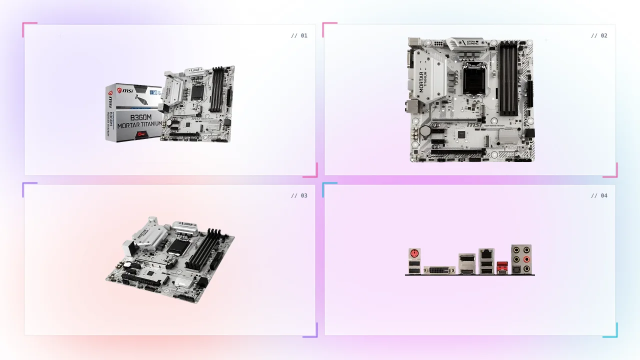 MSI B360M Mortar in Oman Buy Titanium Micro-ATX Motherboard