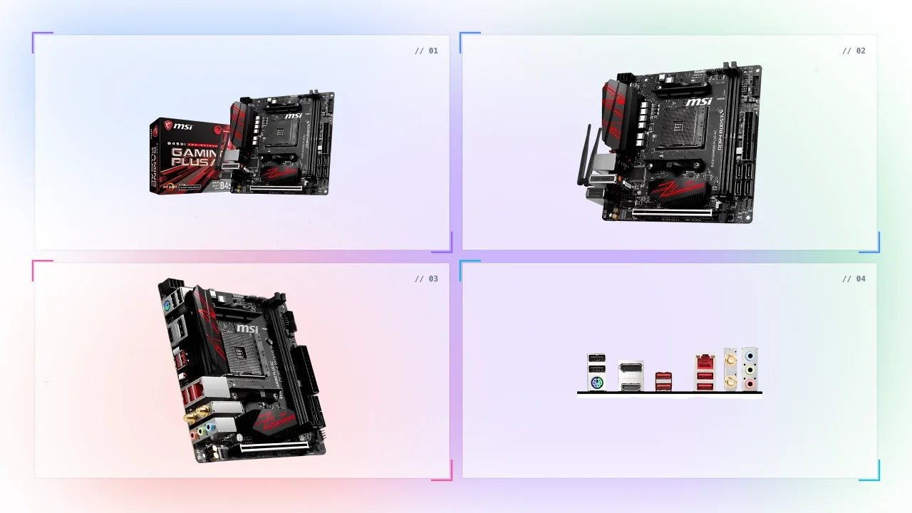 MSI B450I Gaming Plus in Bahrain AC AM4 DDR4 Motherboard