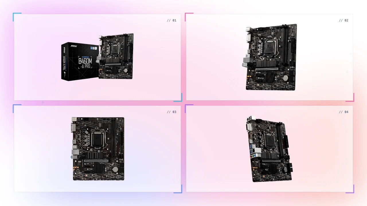 MSI B460M-A Pro in Qatar Buy Intel LGA 1200 Motherboard