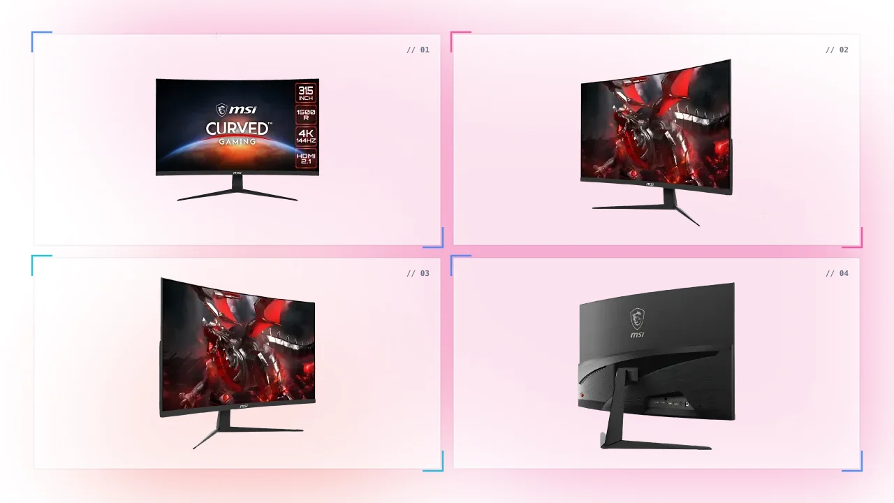MSI G321CU 31.5″ UHD Curved Gaming Monitor in Oman