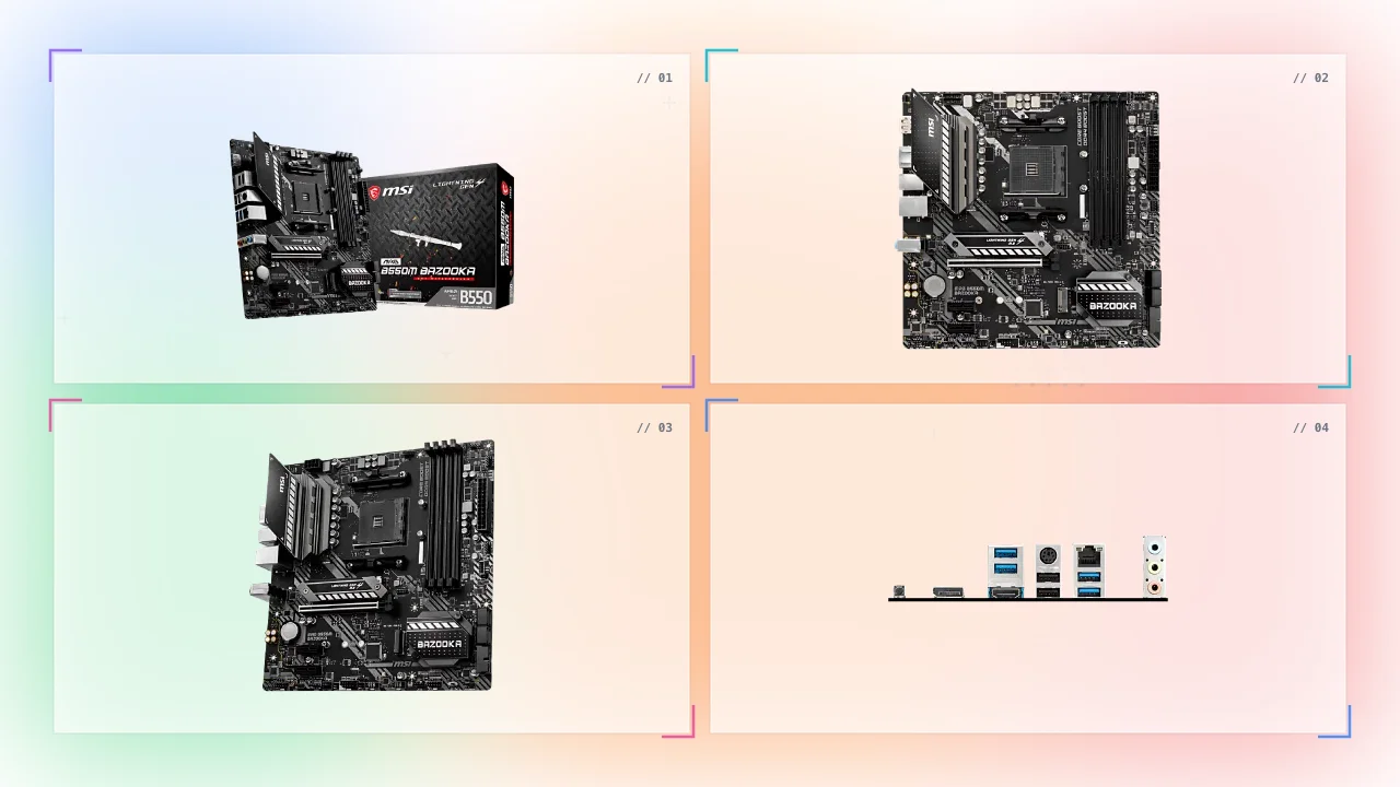 Msi MAG B550M in Qatar Buy Bazooka AM4 Motherboard